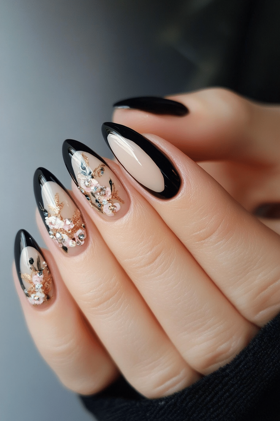 1. Classic Rose Elegance (Nail Design Ideas For Women Over 70) - Nail Design Ideas For Women Over 70