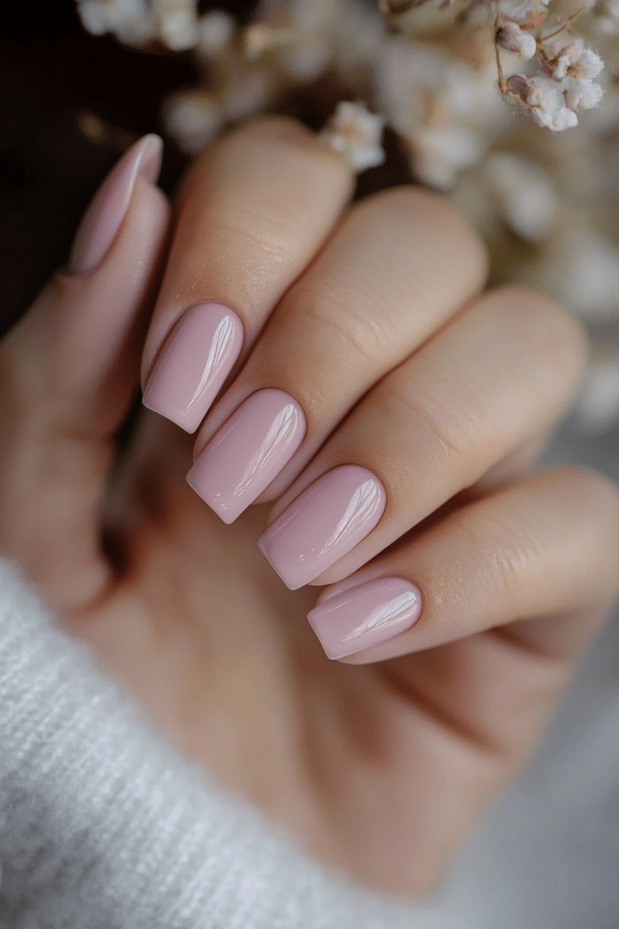 13. Mauve Whisper (Nail Design Ideas For Women Over 70) - Nail Design Ideas For Women Over 70