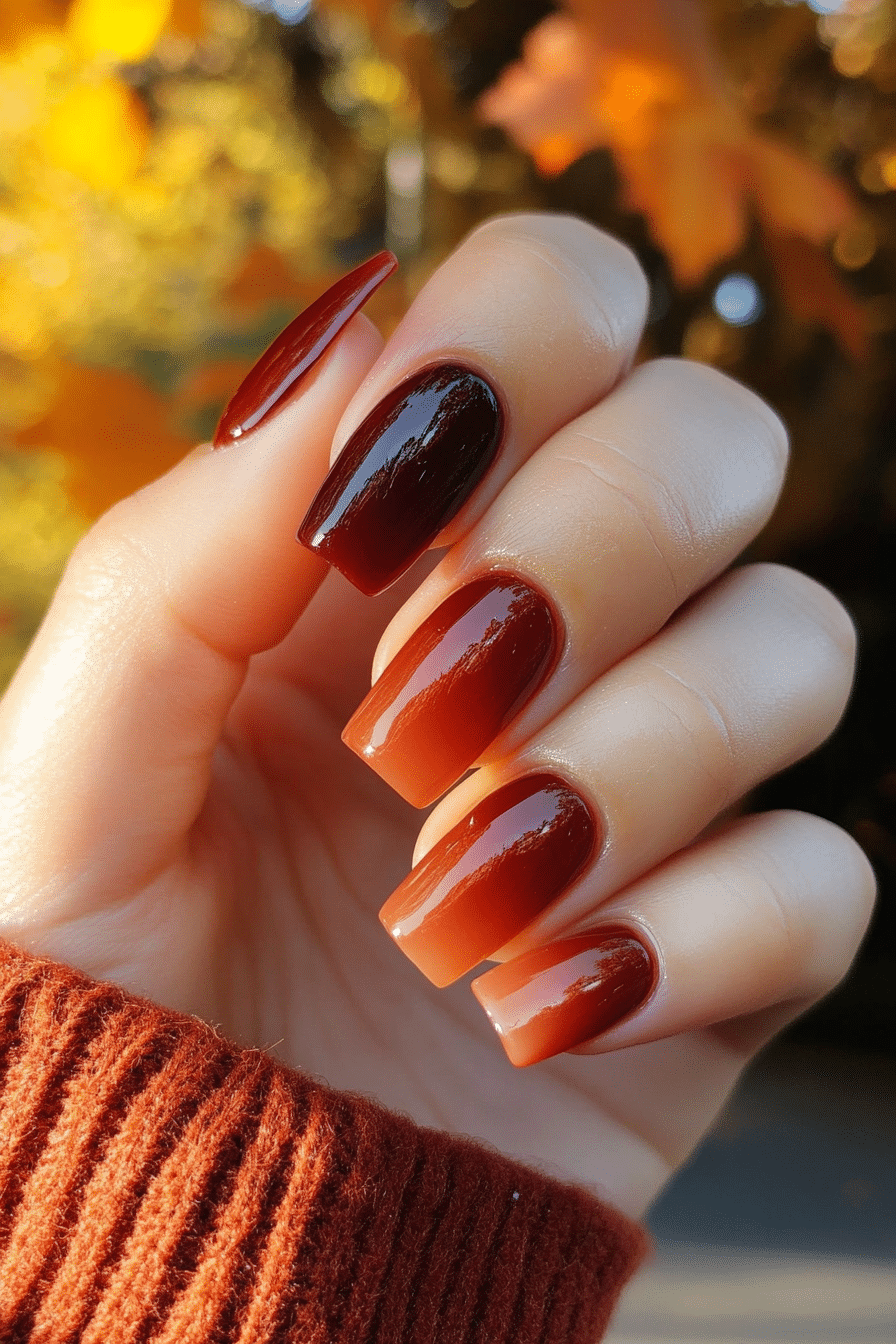 26. Terracotta Dream (Fall Nail Design Ideas) - Fall Nail Design Ideas
