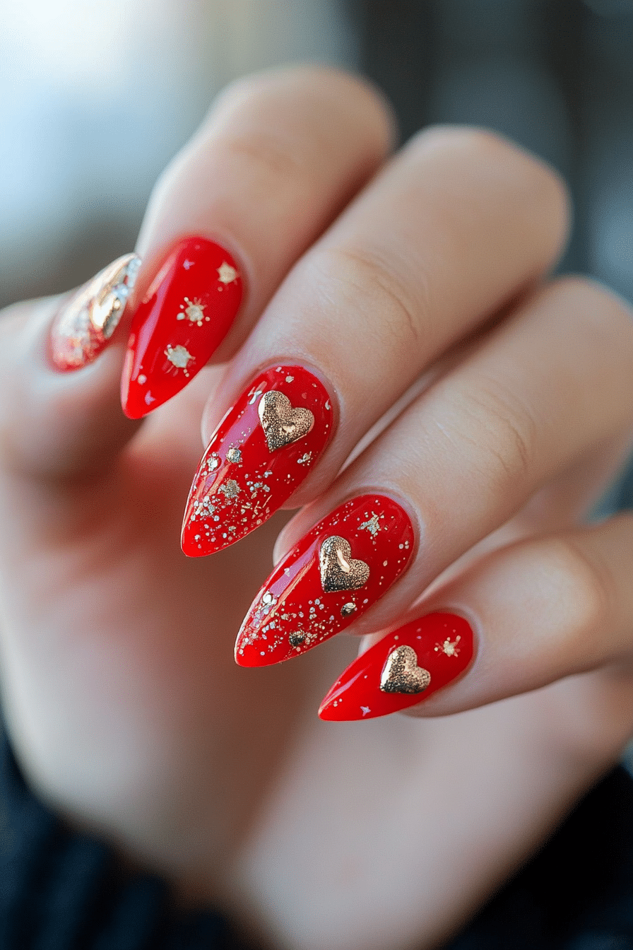 9. Milagro Heart Magic (Mexico Nail Design Ideas) - Mexico Nail Design Ideas