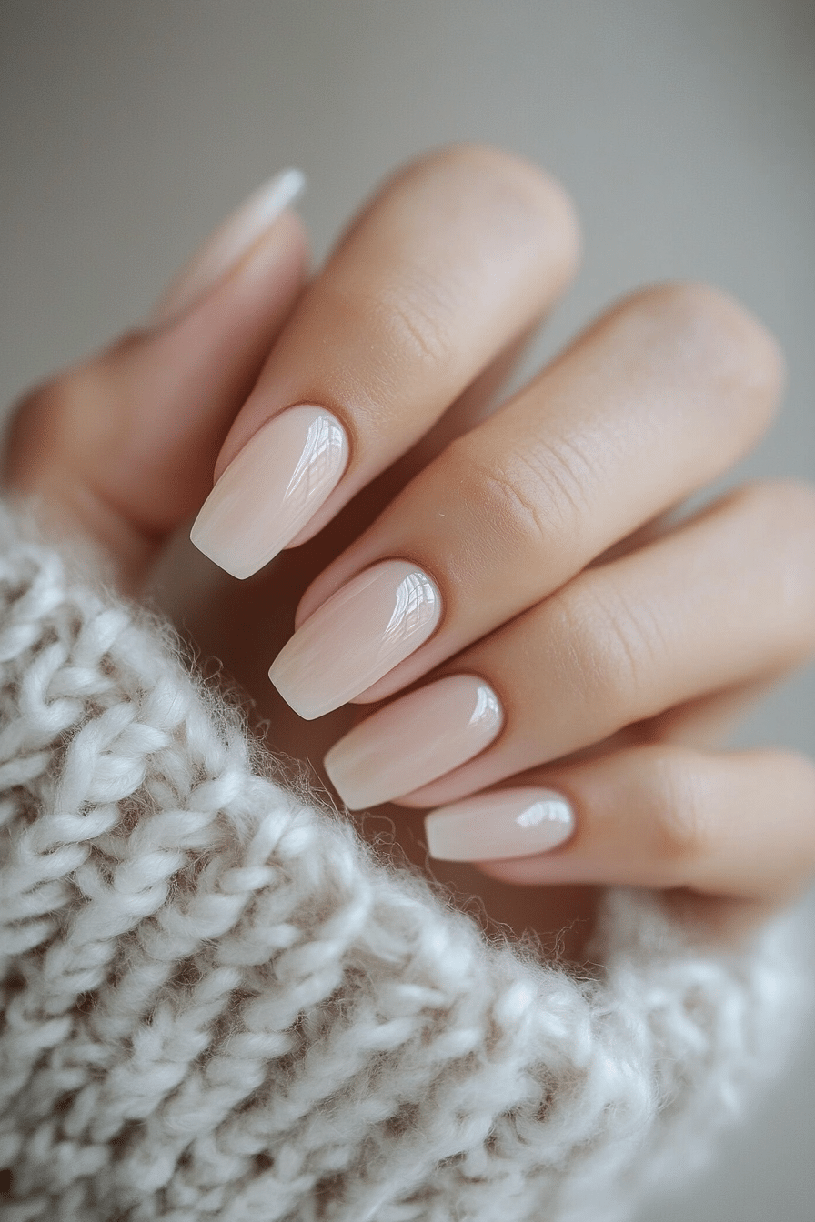 1. Soft Blush Harmony (Basic Nail Design Ideas) - Basic Nail Design Ideas