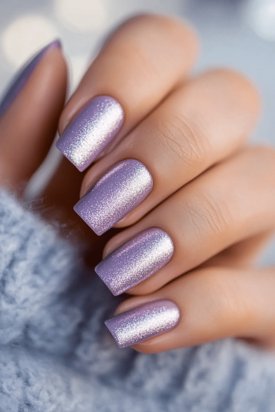8. Lavender Mist (Basic Nail Design Ideas) - Basic Nail Design Ideas