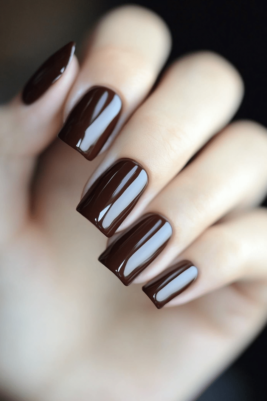 10. Velvet Espresso (Basic Nail Design Ideas) - Basic Nail Design Ideas