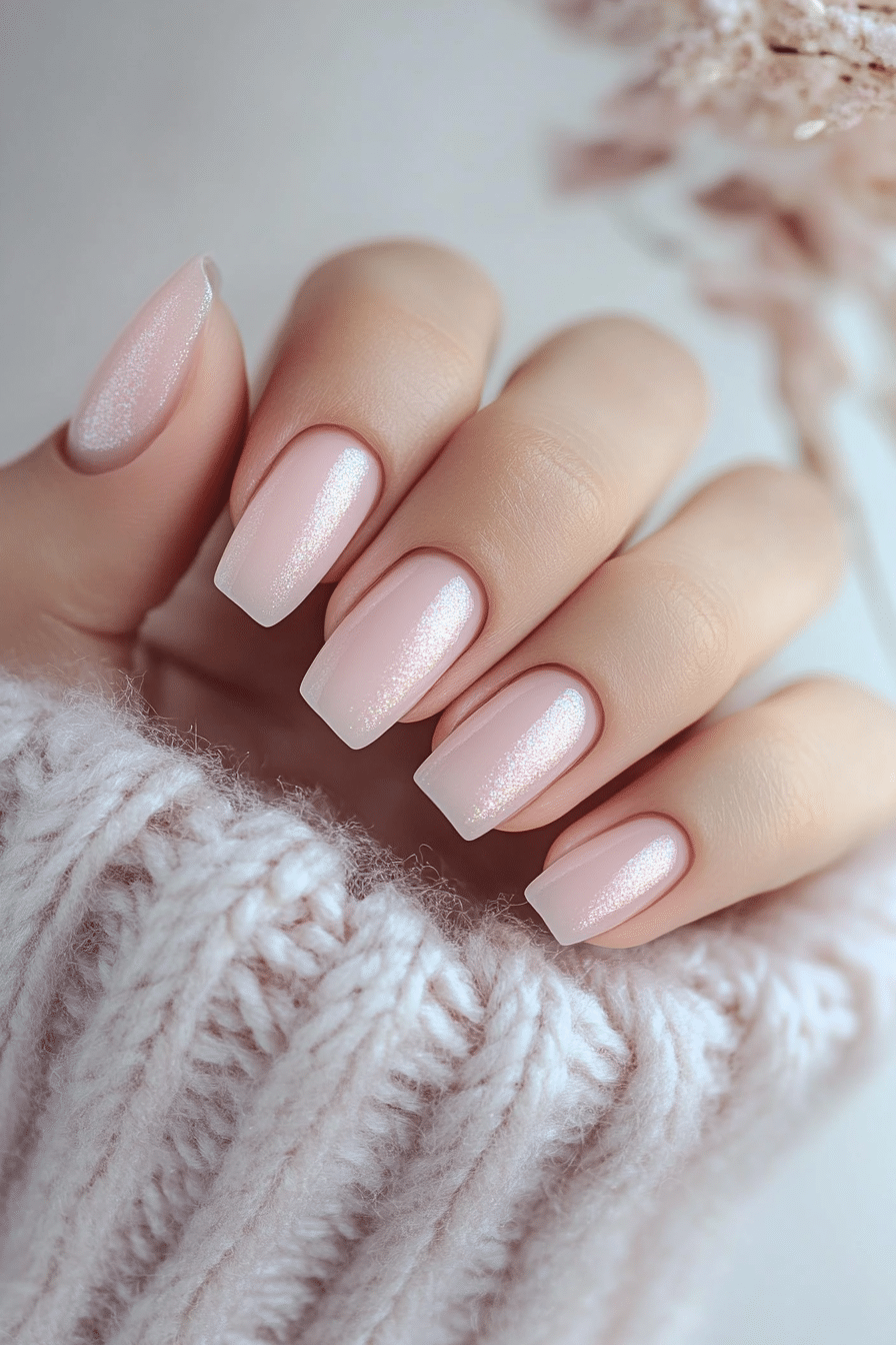 11. Blush Pink Sheen (Basic Nail Design Ideas) - Basic Nail Design Ideas