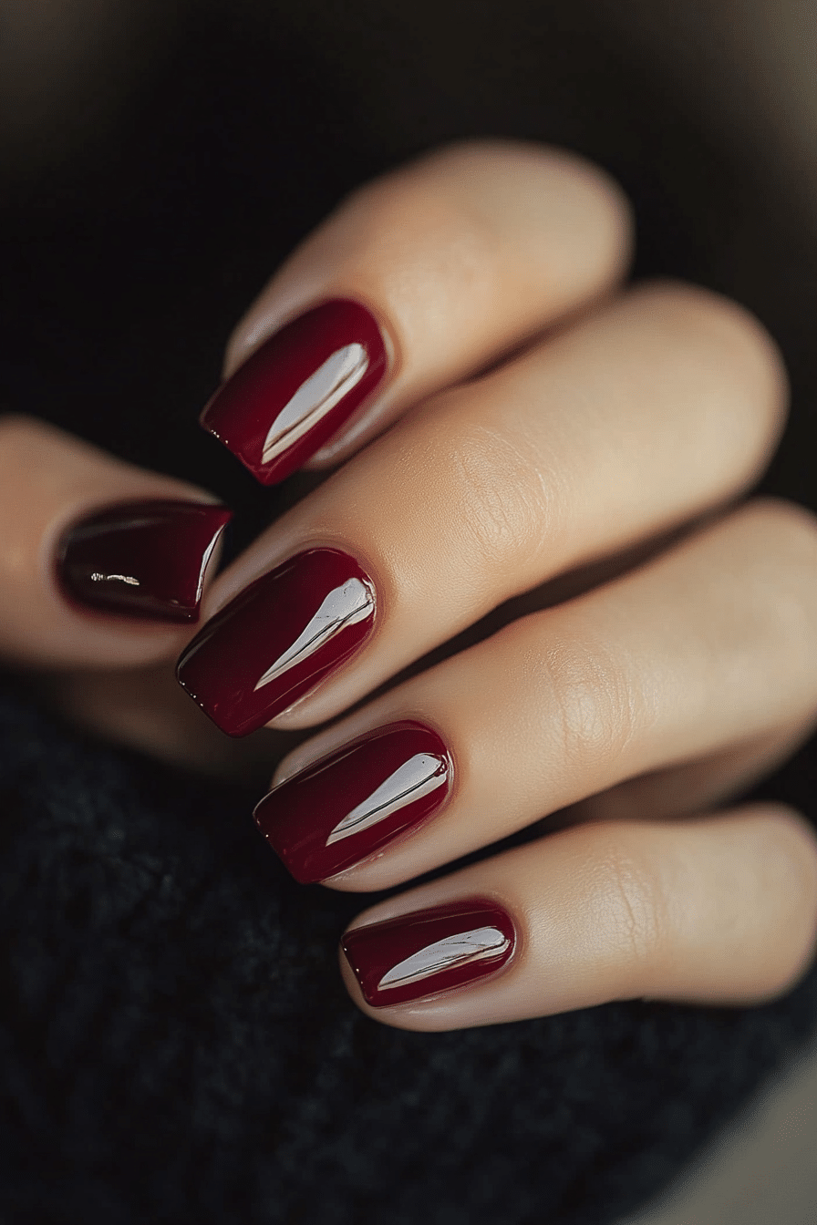 13. Berry Sangria (Basic Nail Design Ideas) - Basic Nail Design Ideas