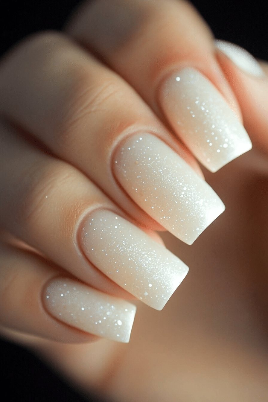 25. Champagne Glow (Basic Nail Design Ideas) - Basic Nail Design Ideas