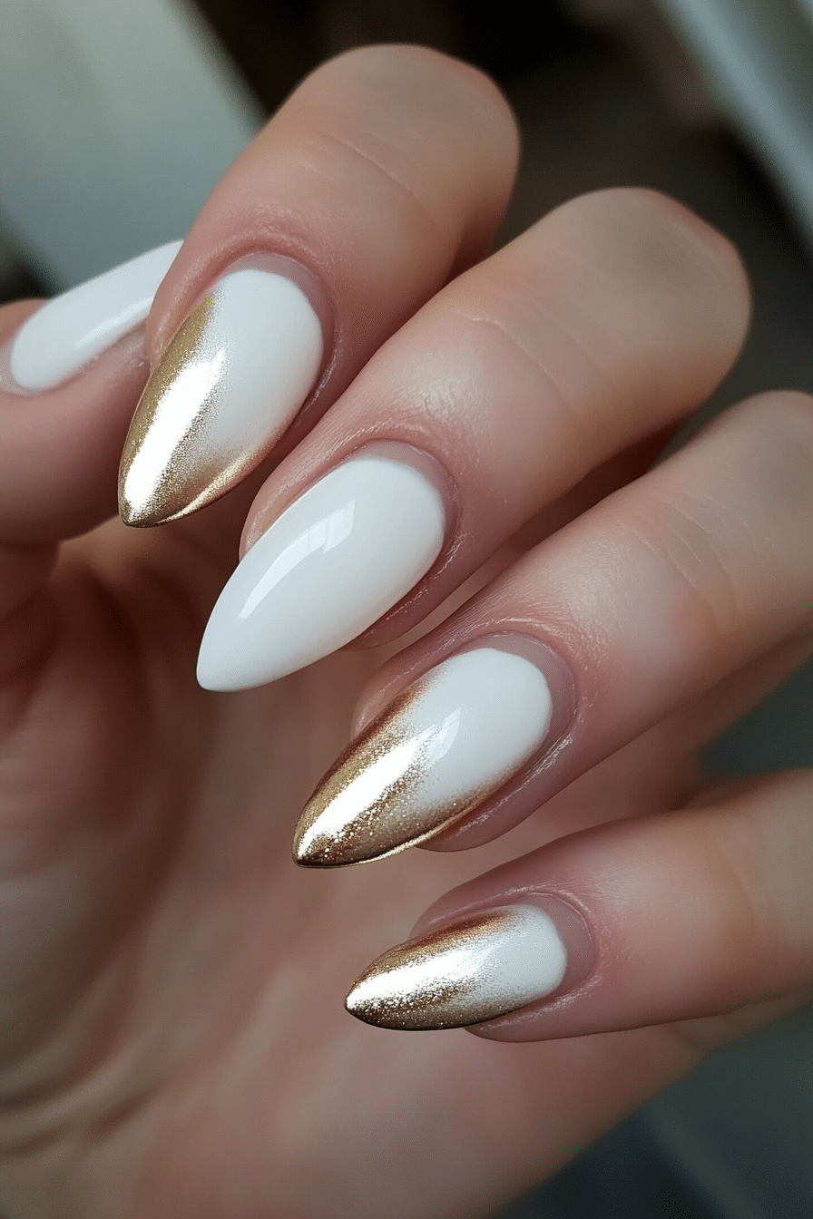 22. Velvet French Tips (French Tip Nail Design Ideas) - French Tip Nail Design Ideas