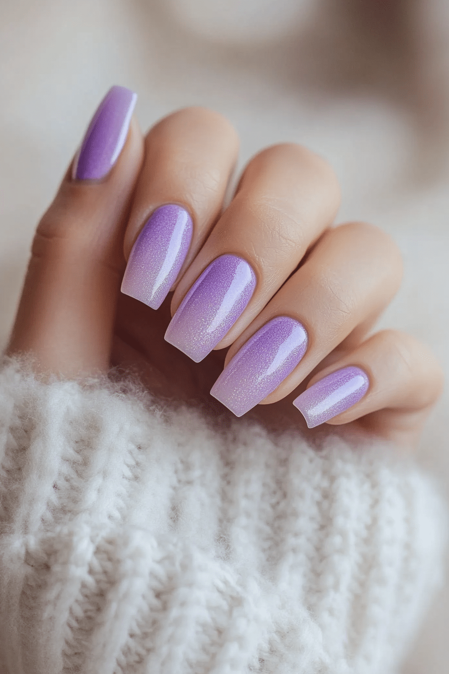 12. Lavender Frost (Nail Art Design Ideas) - Nail Art Design Ideas