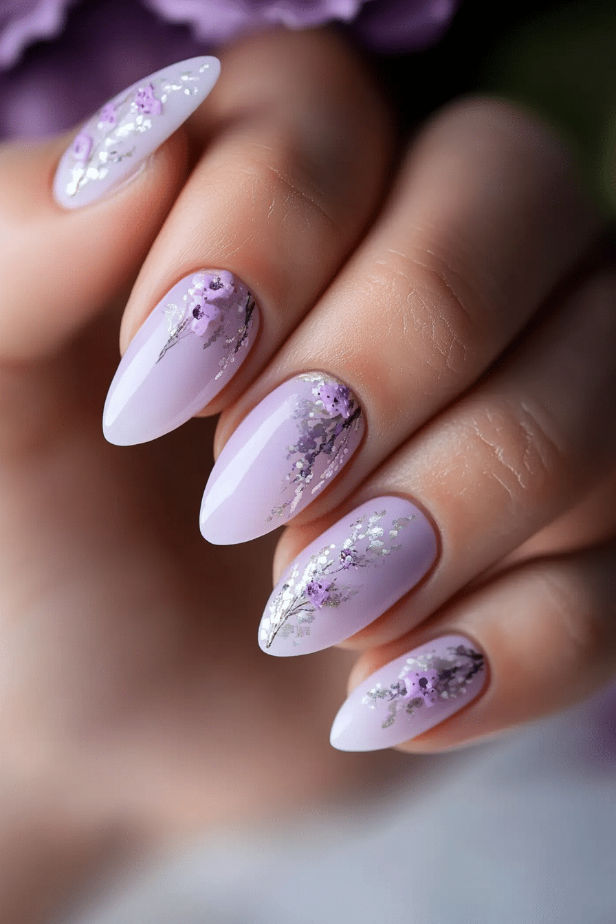 5. Lilac Haze (Spring Nail Design Ideas) - Spring Nail Design Ideas