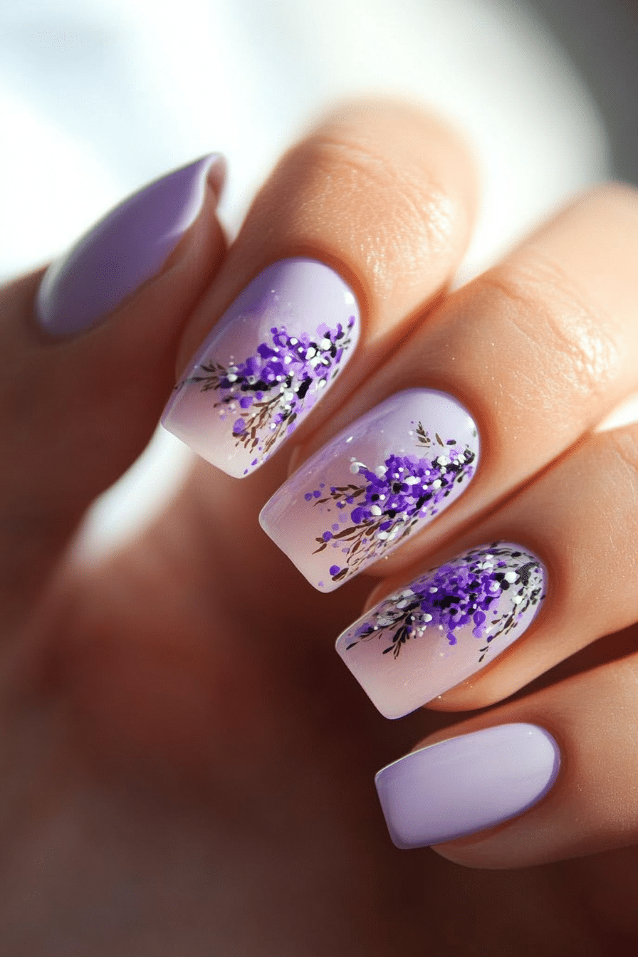 3. Soft Lavender Whisper (Nail Design Ideas For Older Women) - Nail Design Ideas For Older Women