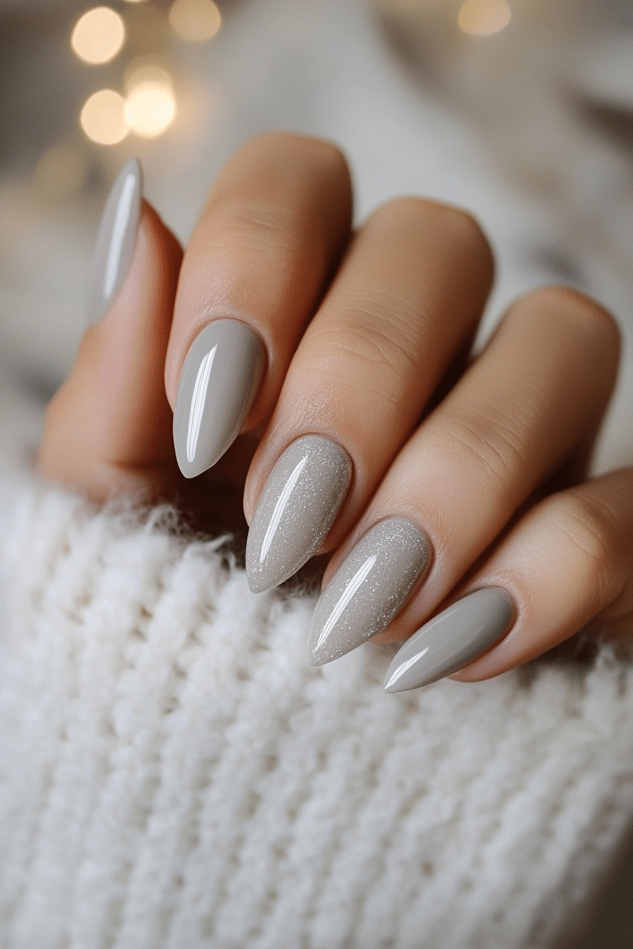 3. Cashmere Gray Sophistication (Old Money Nail Design Ideas) - Old Money Nail Design Ideas