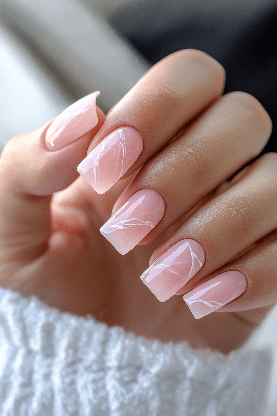 13. Rose Quartz Dream (Easy Nail Design Ideas) - Easy Nail Design Ideas