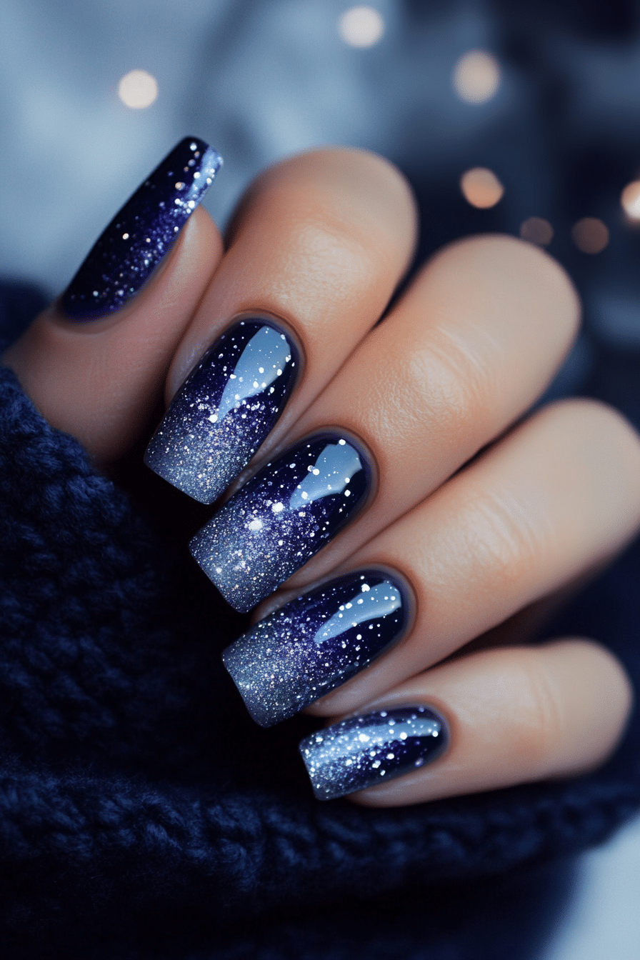15. Midnight Galaxy (Easy Nail Design Ideas) - Easy Nail Design Ideas