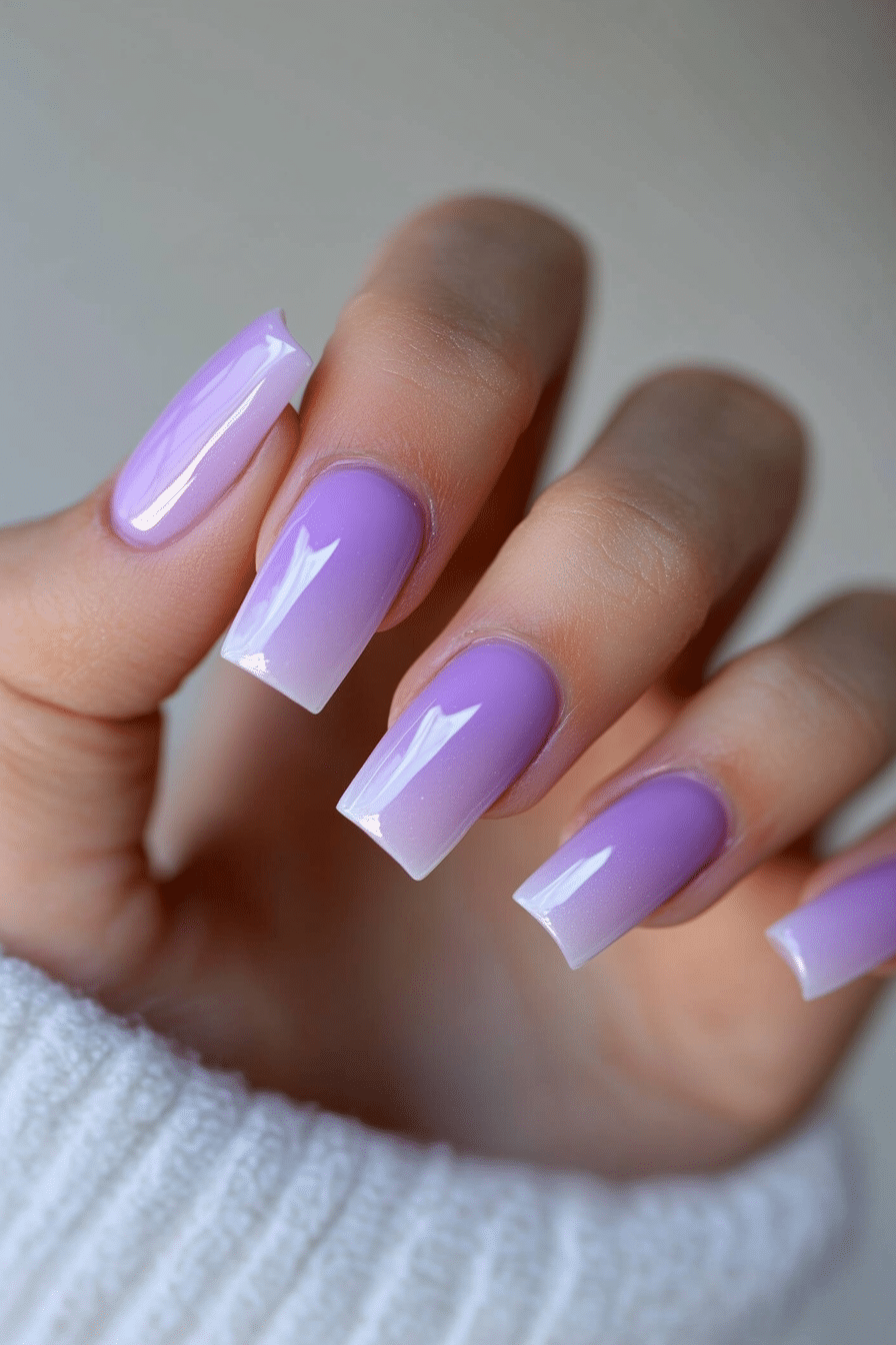 6. Lavender Dreams (First Day Of School Nail Design Ideas) - First Day Of School Nail Design Ideas