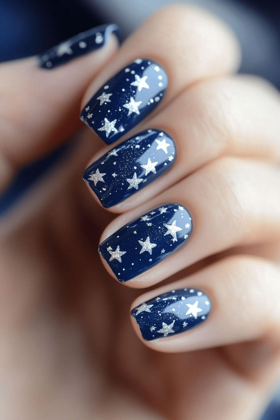 13. Star Student (First Day Of School Nail Design Ideas) - First Day Of School Nail Design Ideas