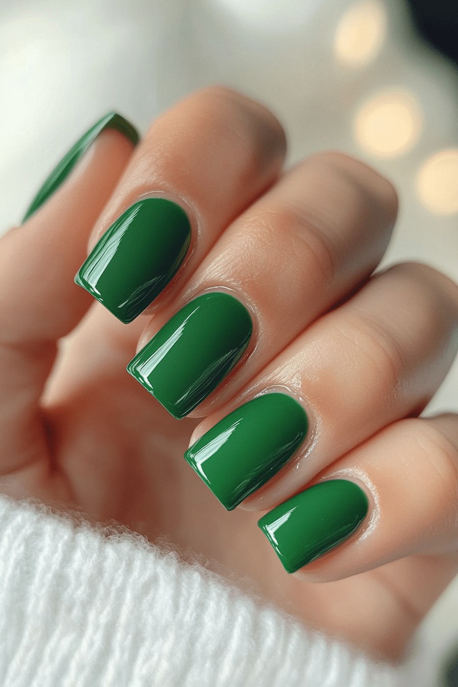 17. Cucumber Water Shine (Green Nail Design Ideas) - Green Nail Design Ideas