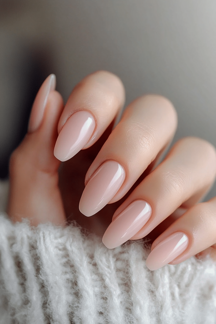 12. Blush Pink Mist (Solid Nail Color Design Ideas) - Solid Nail Color Design Ideas