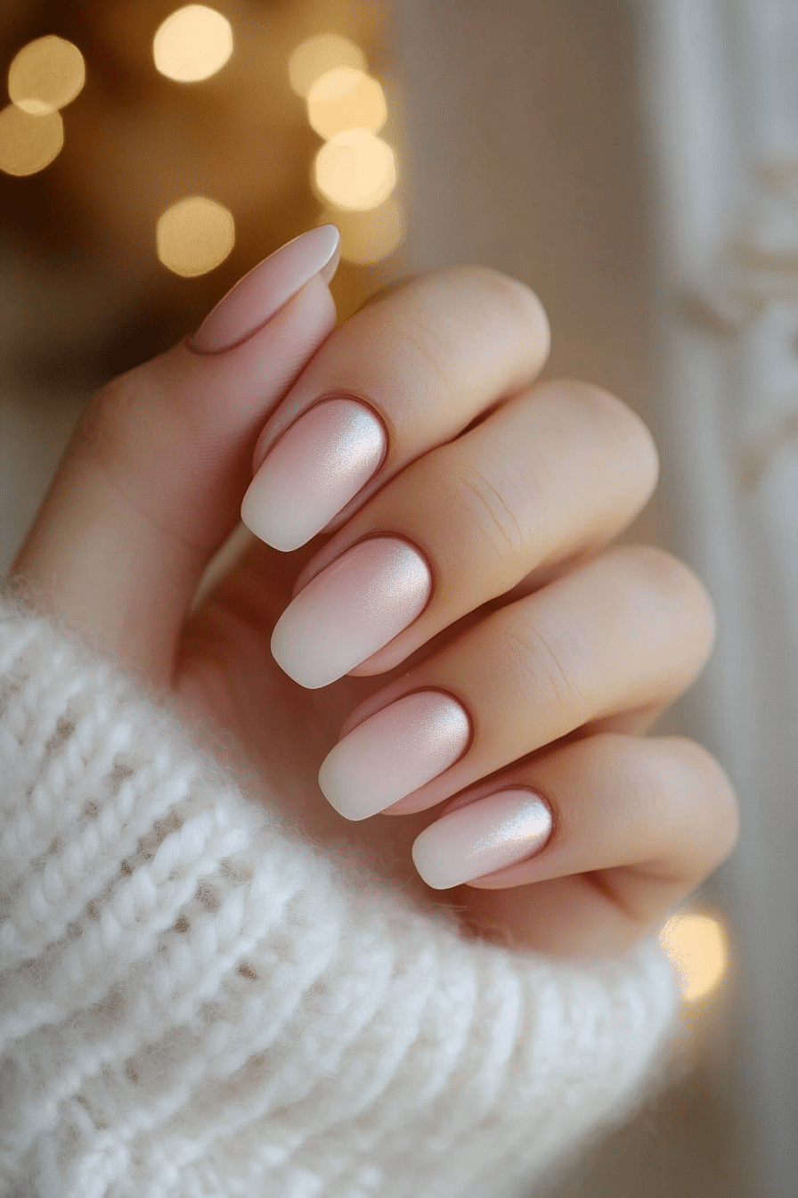 3. Rose Quartz Glow (Ombre Nail Design Ideas) - Ombre Nail Design Ideas