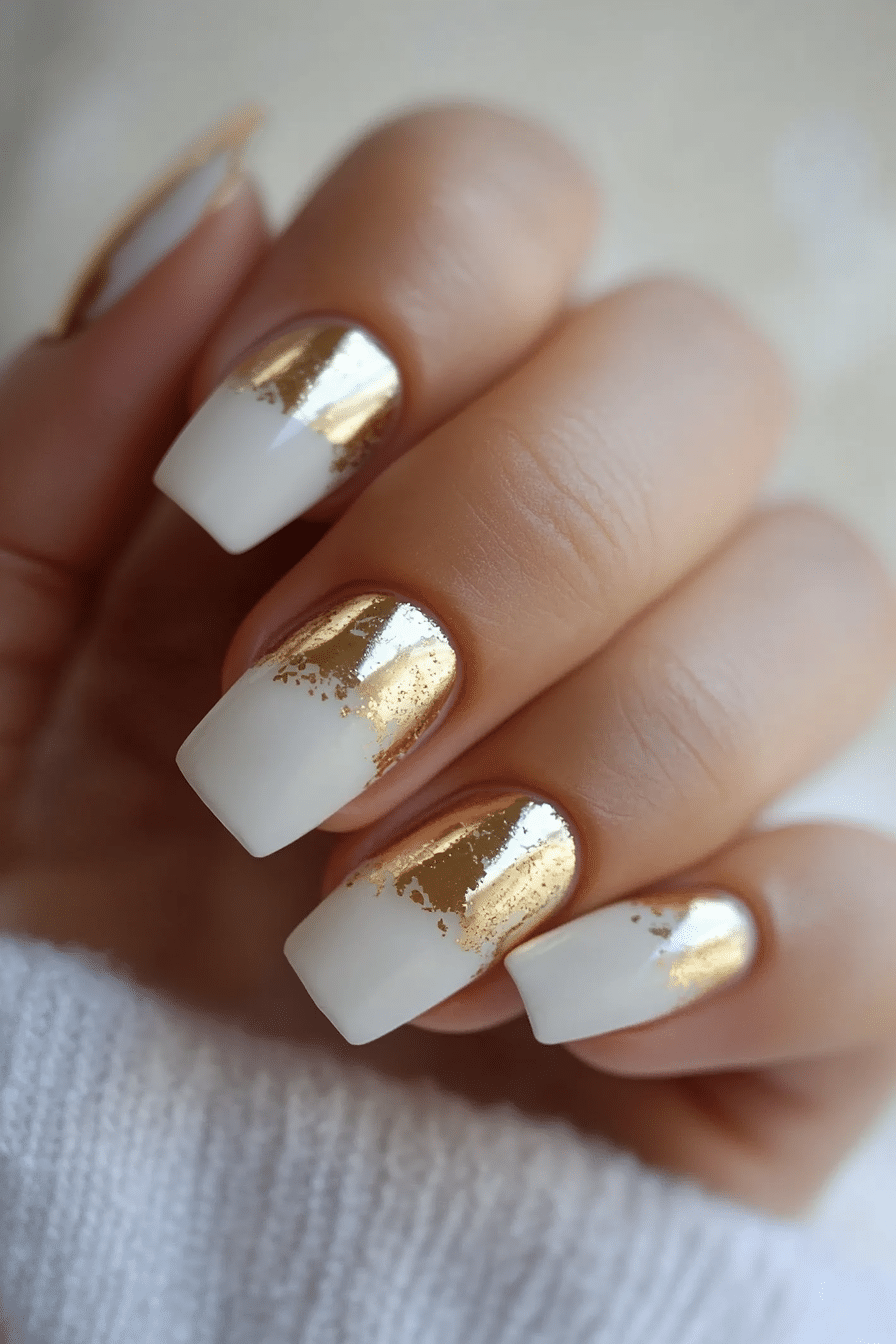 9. Peach Cream Wash (Milky Nail Design Ideas) - Milky Nail Design Ideas