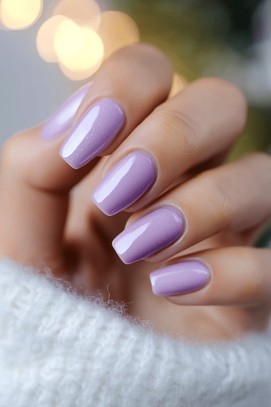 3. Soft Lilac Allure (Classy Nail Design Ideas) - Classy Nail Design Ideas